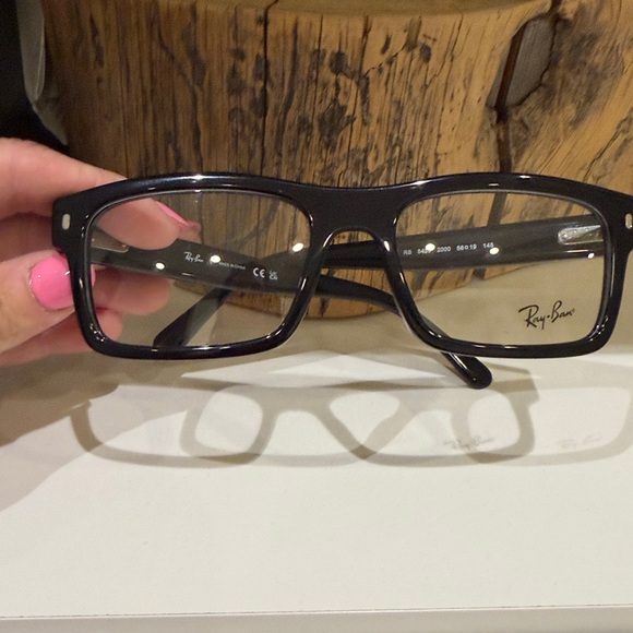 Ray-Ban Classic Black Eyeglasses with Case - Picture 2 of 3